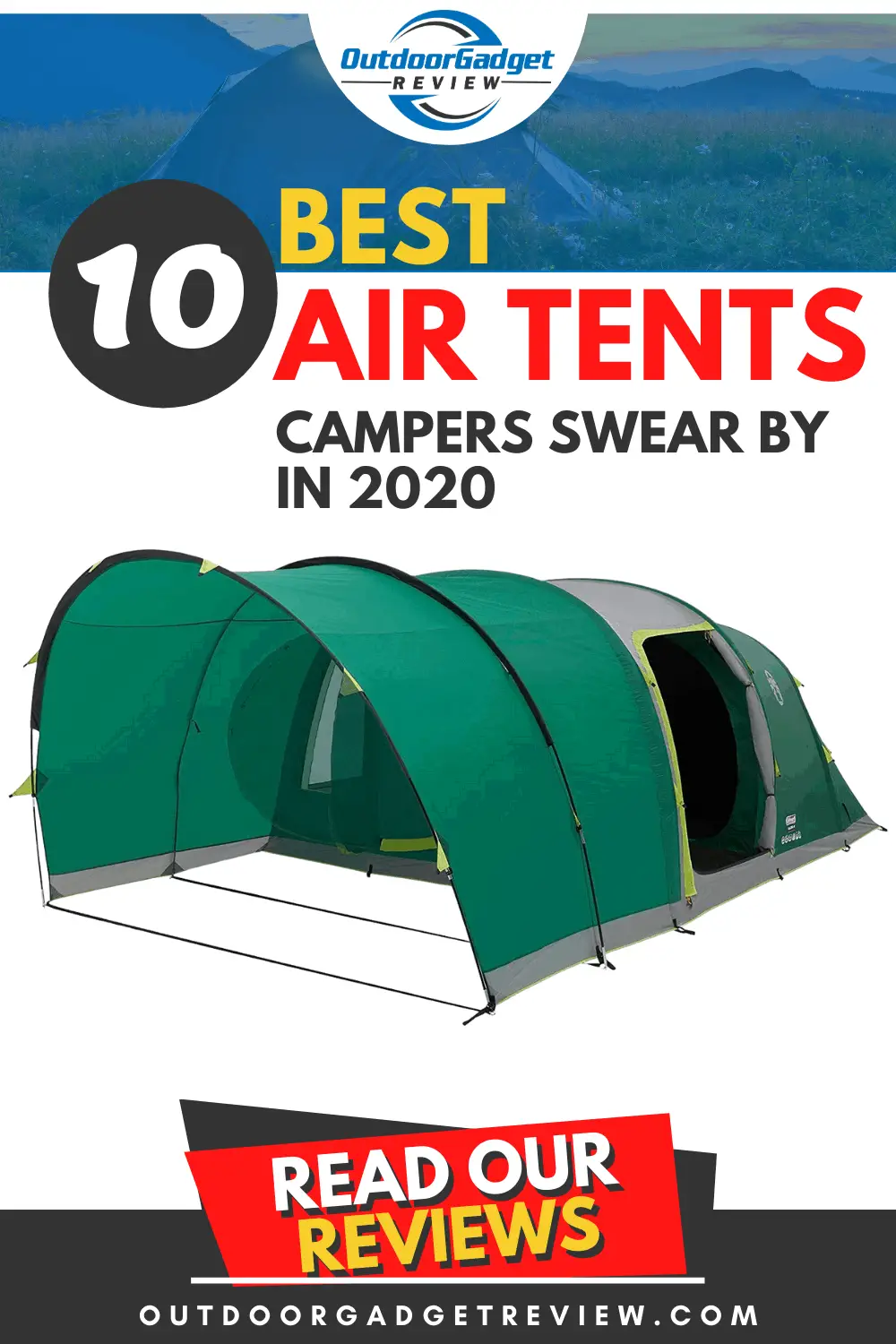 airbeam inflatable tent