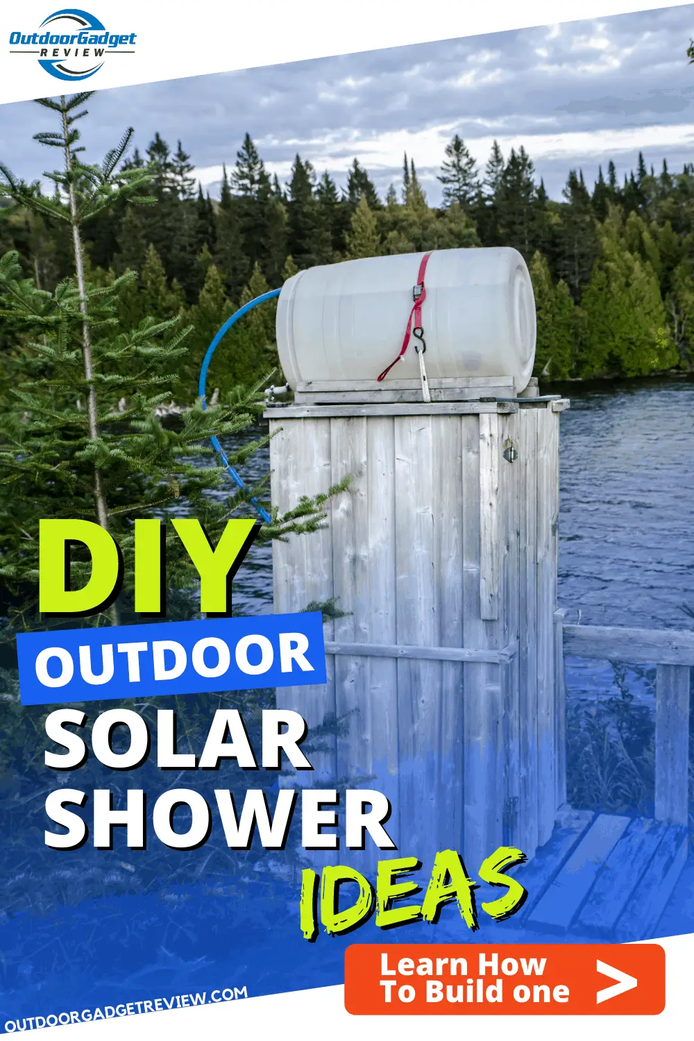 DIY Outdoor Solar Shower Ideas