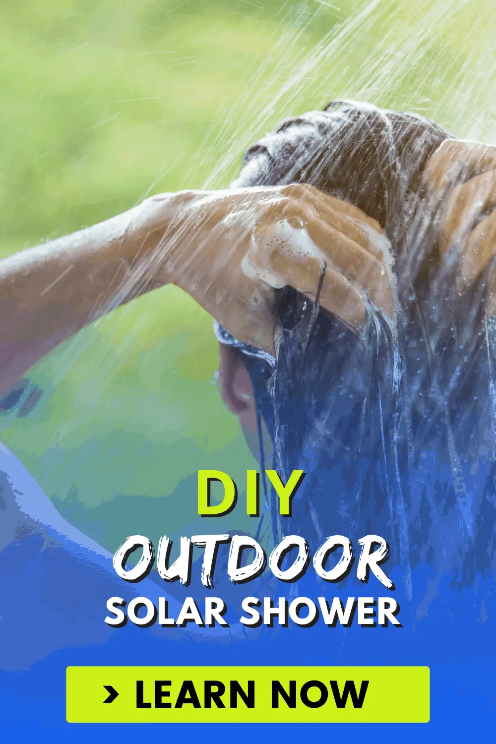 DIY Outdoor Solar Shower