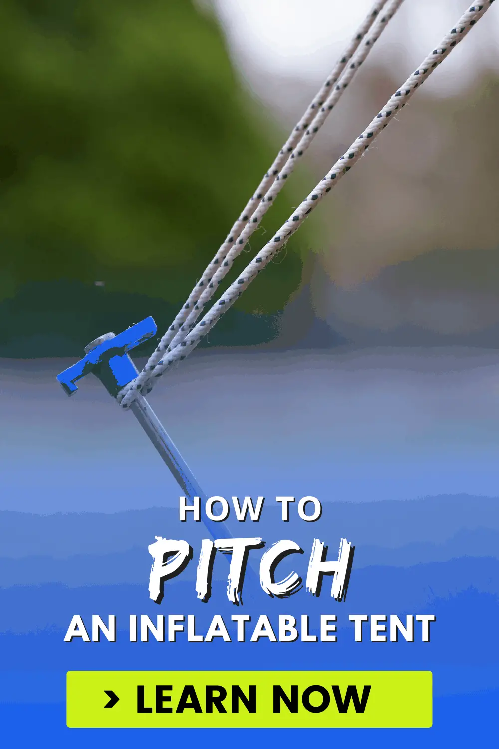How to Pitch an Inflatable Tent the Easy Way