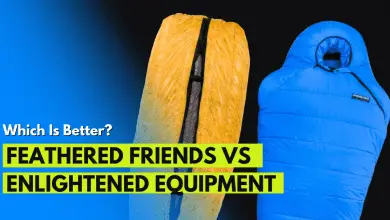 Feathered Friends vs. Enlightened Equipment Sleeping Bags