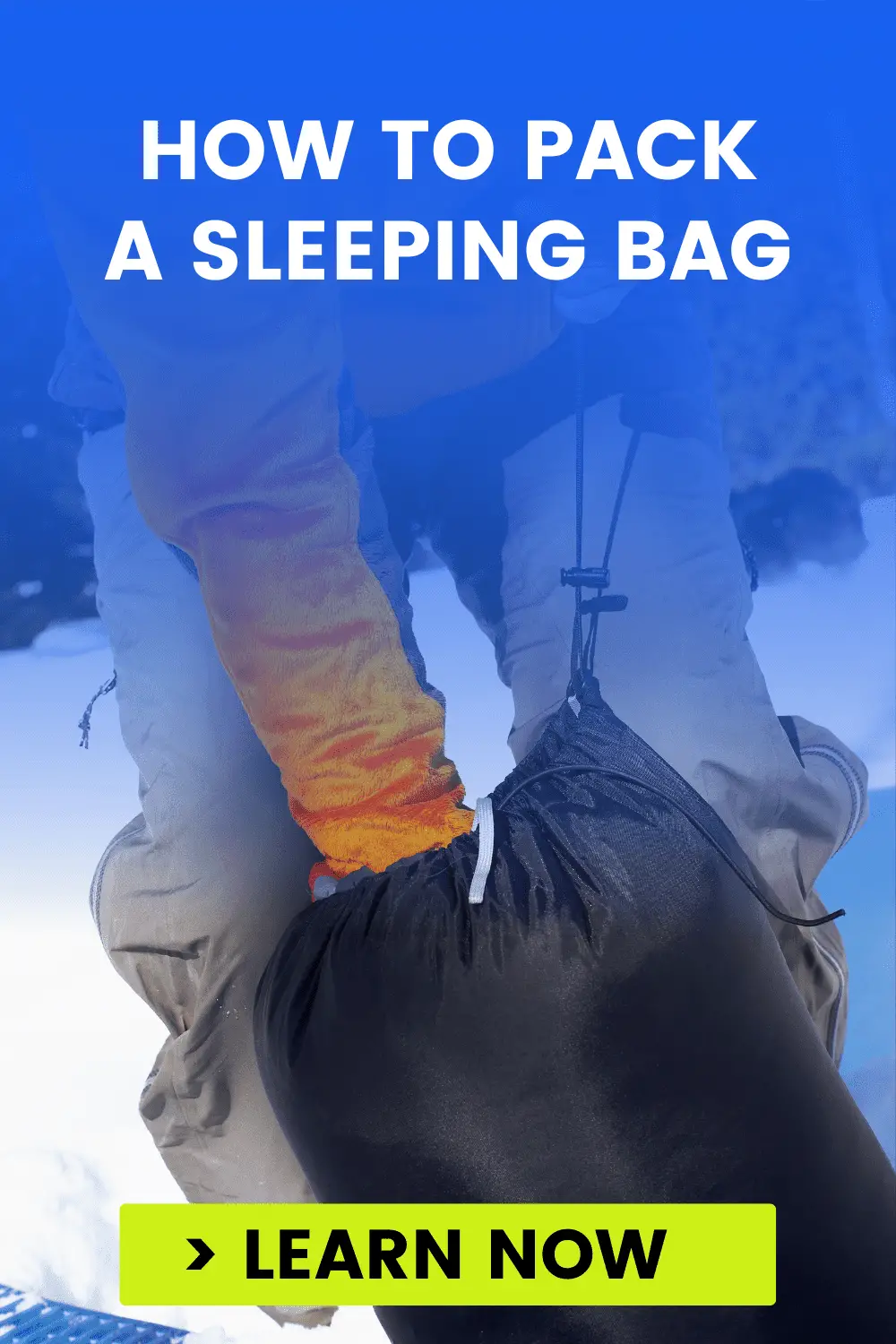 How to Pack a Sleeping Bag thumbnail