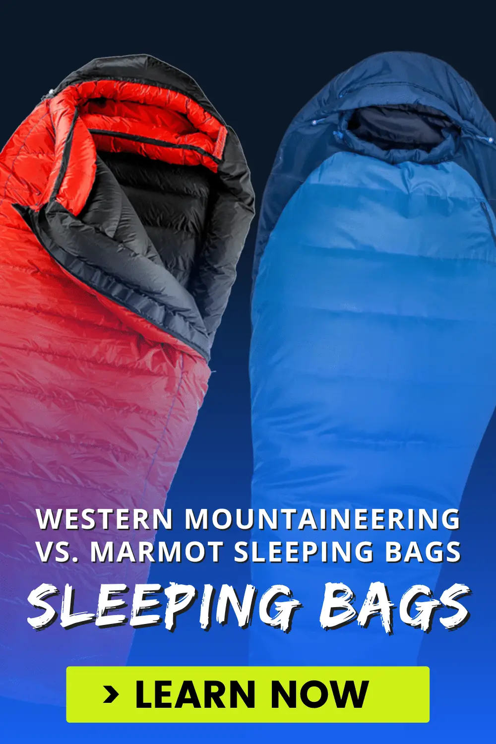 Western Mountaineering vs. Marmot Sleeping Bags