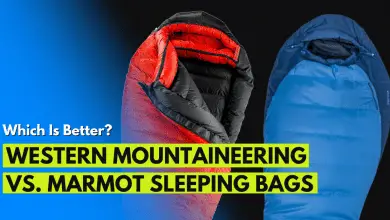 western mountaineering vs marmot sleeping bags